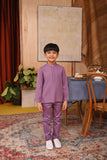 Purple colour Baju Melayu