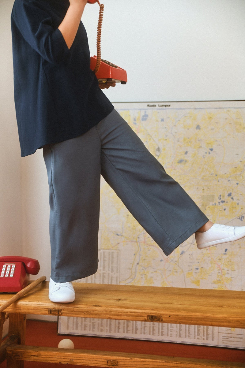 The Everyday Palazzo - Blue Grey