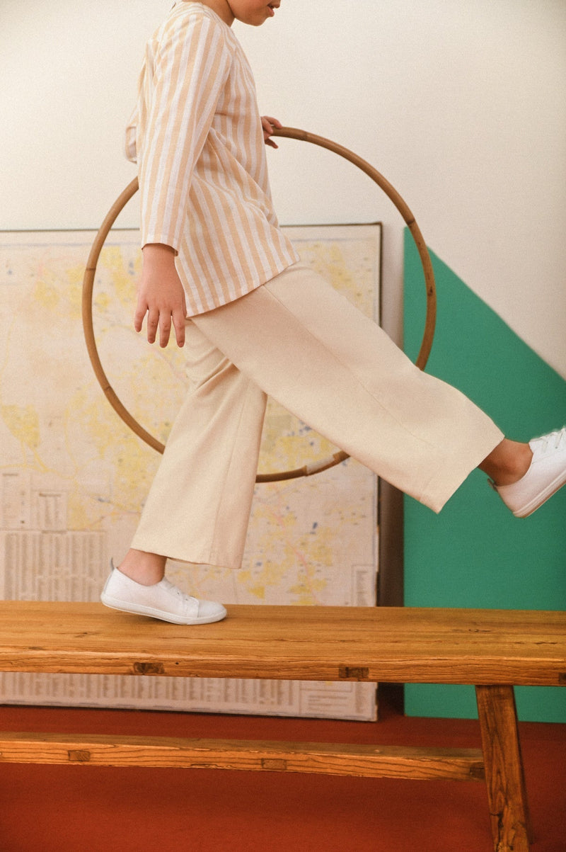 The Everyday Palazzo - Natural Linen