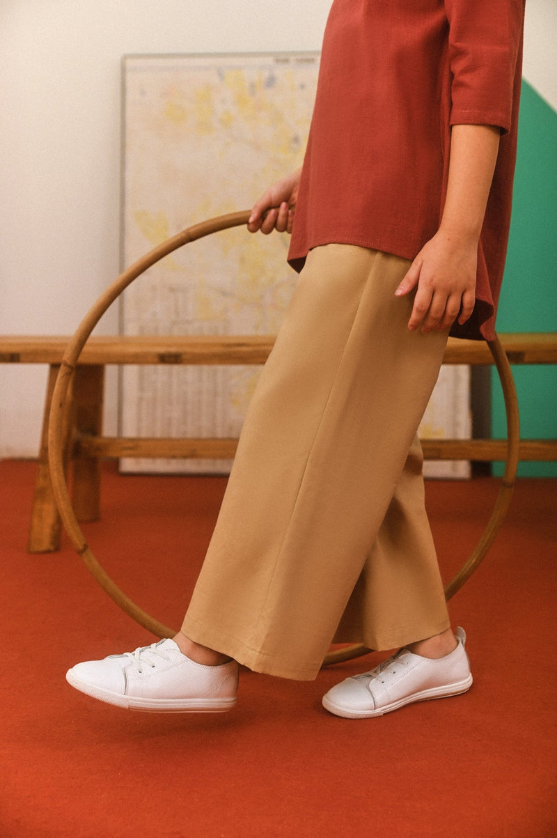 The Everyday Palazzo - British Khaki