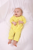 set baju melayu baby warna kuning