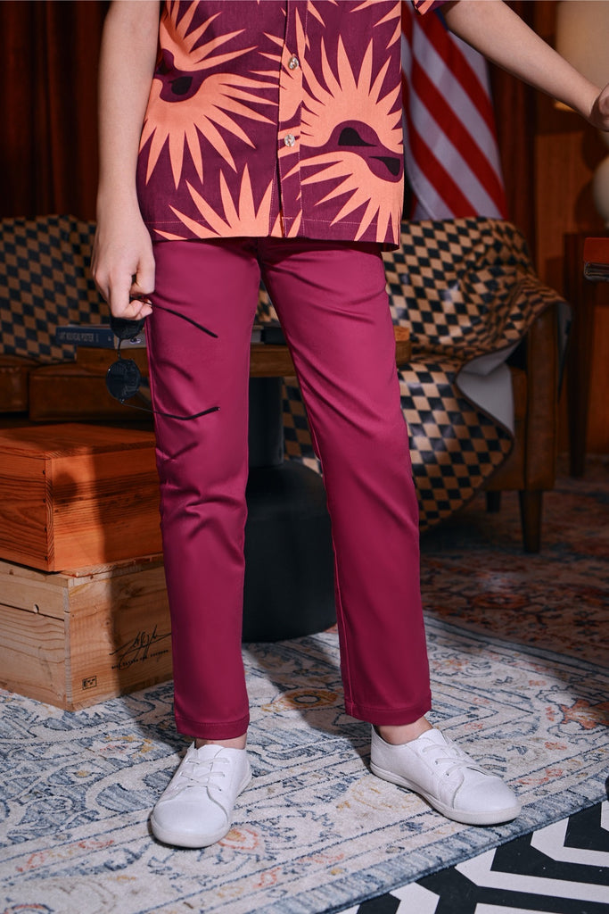 The Perfect Slim Fit Pants - Fuchsia