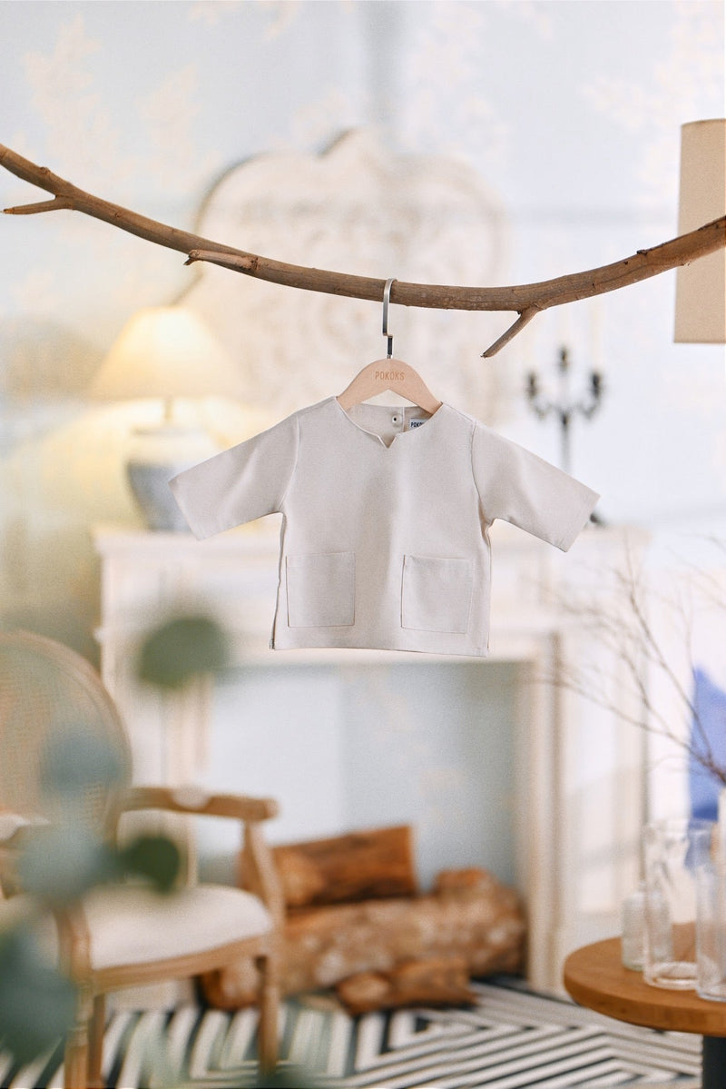 The Caya Babies Kurta - Champagne