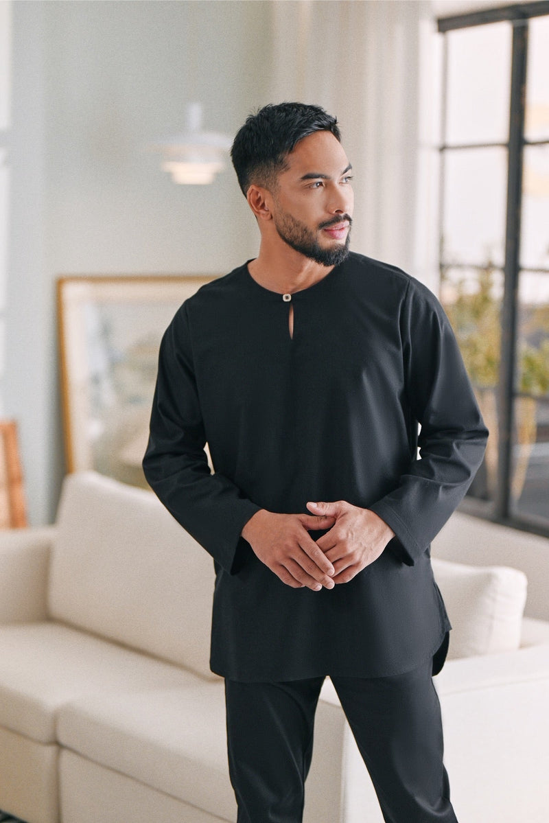 The Caya Men Kurta - Black