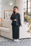 The Caya Bintang Folded Skirt - Black