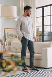 The Perfect Men Slim Fit Pants - Steel Grey
