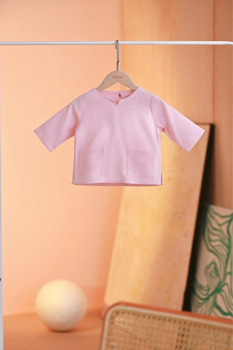 The Maraton Babies Kurta - Pink