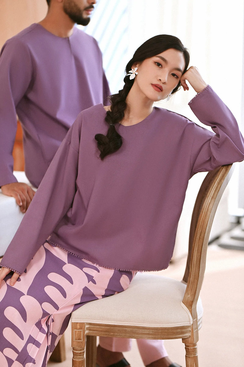 The Maraton Women Glow Blouse - Purple