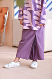 The Maraton Pleats Skirt - Purple