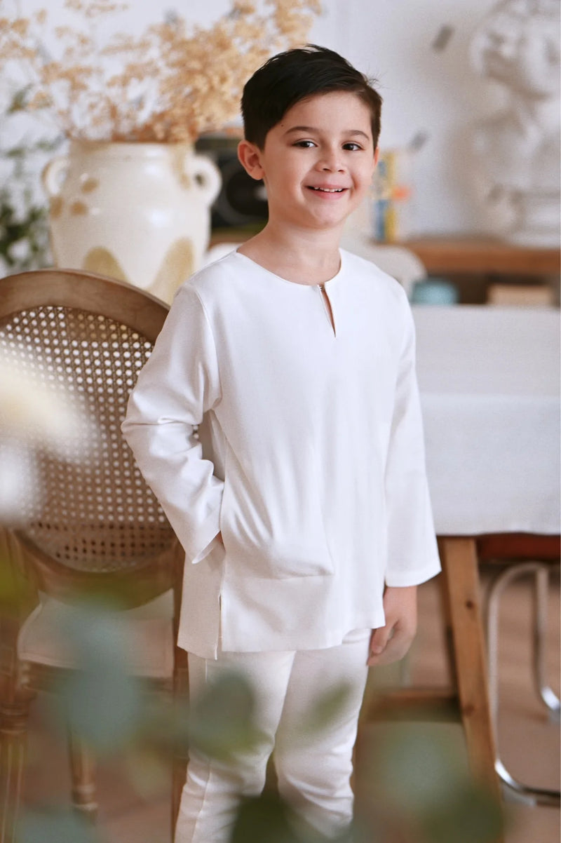 The Maraton Kurta - White