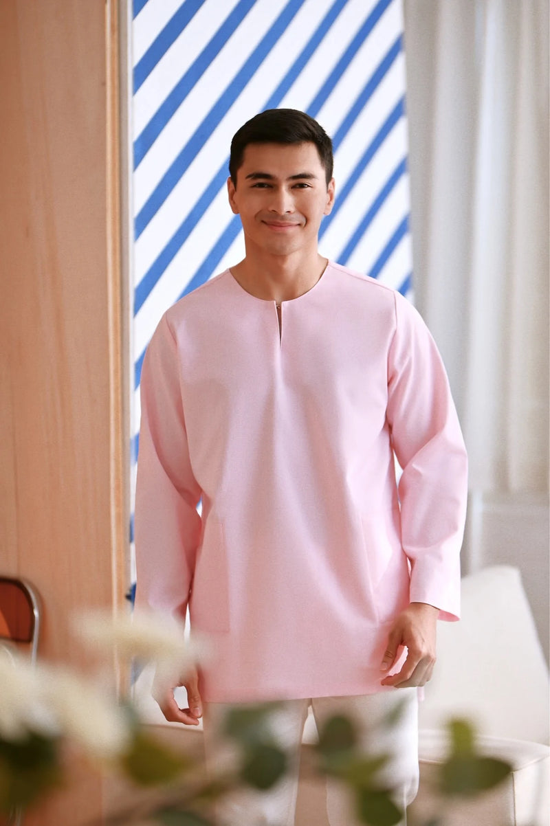 The Maraton Men Kurta - Pink