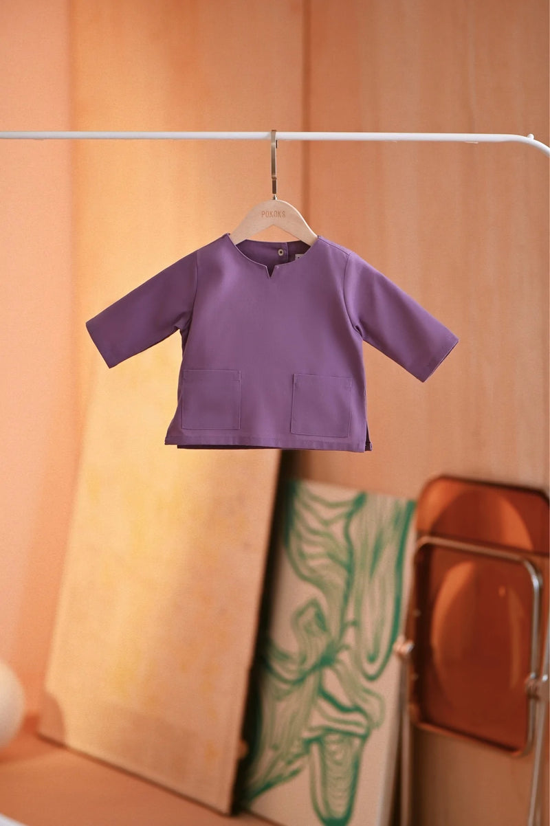 The Maraton Babies Kurta - Purple