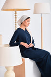 The Light Women Bintang Kaftan - Navy