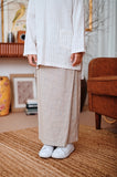 The Narik Folded Skirt - Premier Beige