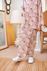 The Narik Scallop Folded Skirt - Sokong