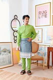 The Narik Men Baju Melayu - Lime Green