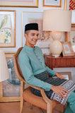 The Narik Men Baju Melayu - Vegan Green