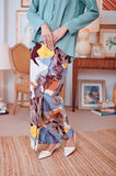 The Narik Women Scallop Folded Skirt - Lindung