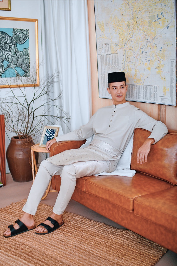 The Narik Men Baju Melayu - Champagne