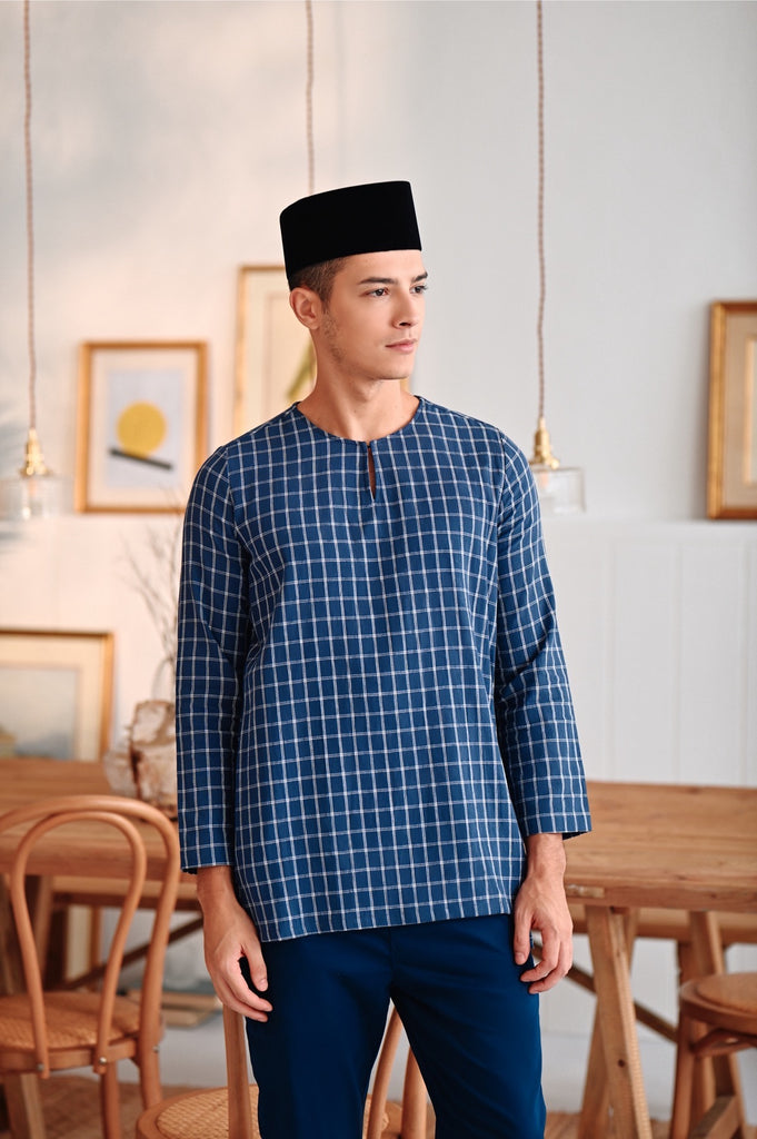 The Rehati Men Kurta Petang Checked –