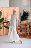 The Rehati Women Sun-Pleats Skirt - White