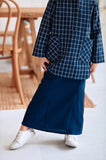 The Rehati Modest Glory Skirt - Navy Blue