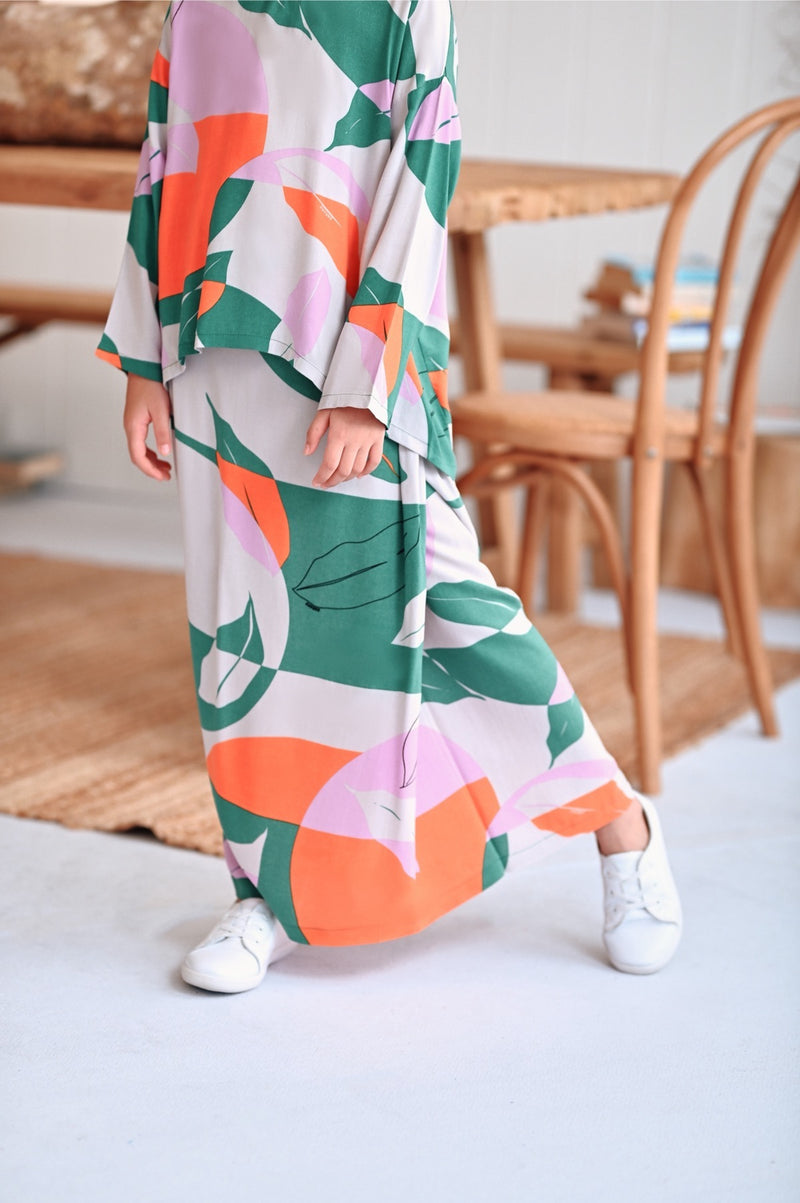 The Rehati Folded Skirt - Rehat