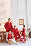 The Rehati Modest Tunic - Crimson Red