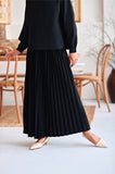 The Rehati Women Sun-Pleats Skirt - Black