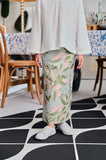The Evergreen Jacquard Skirt - Tiffany Spring