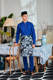 The Evergreen Men Baju Melayu Top - Classic Blue
