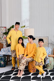 The Evergreen Pesak Kurta - Mustard