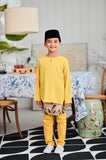 The Evergreen Pesak Kurta - Mustard