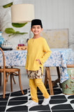 The Evergreen Pesak Kurta - Mustard