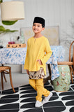 The Evergreen Pesak Kurta - Mustard