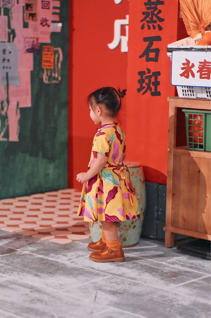 The Chinatown Babies Blossom Dress - Rich