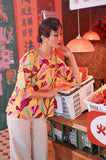The Chinatown Women Mandarin Blouse - Rich