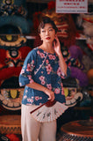 The Chinatown Women Mandarin Blouse - Blossom