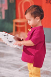 The Chinatown Babies Oriental Shirt - Fuchsia