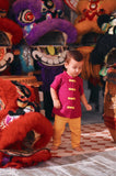 The Chinatown Babies Oriental Shirt - Fuchsia