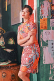 The Chinatown Women Cheongsam Dress - Bloom