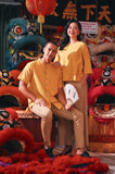 The Chinatown Men Mandarin Shirt - Dijon Mustard
