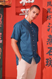 The Chinatown Men Mandarin Shirt - Supreme