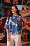The Chinatown Women Mandarin Blouse - Blossom
