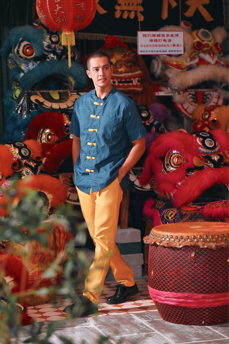 The Chinatown Men Oriental Shirt - Supreme