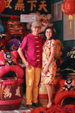 The Chinatown Women Cheongsam Dress - Rich