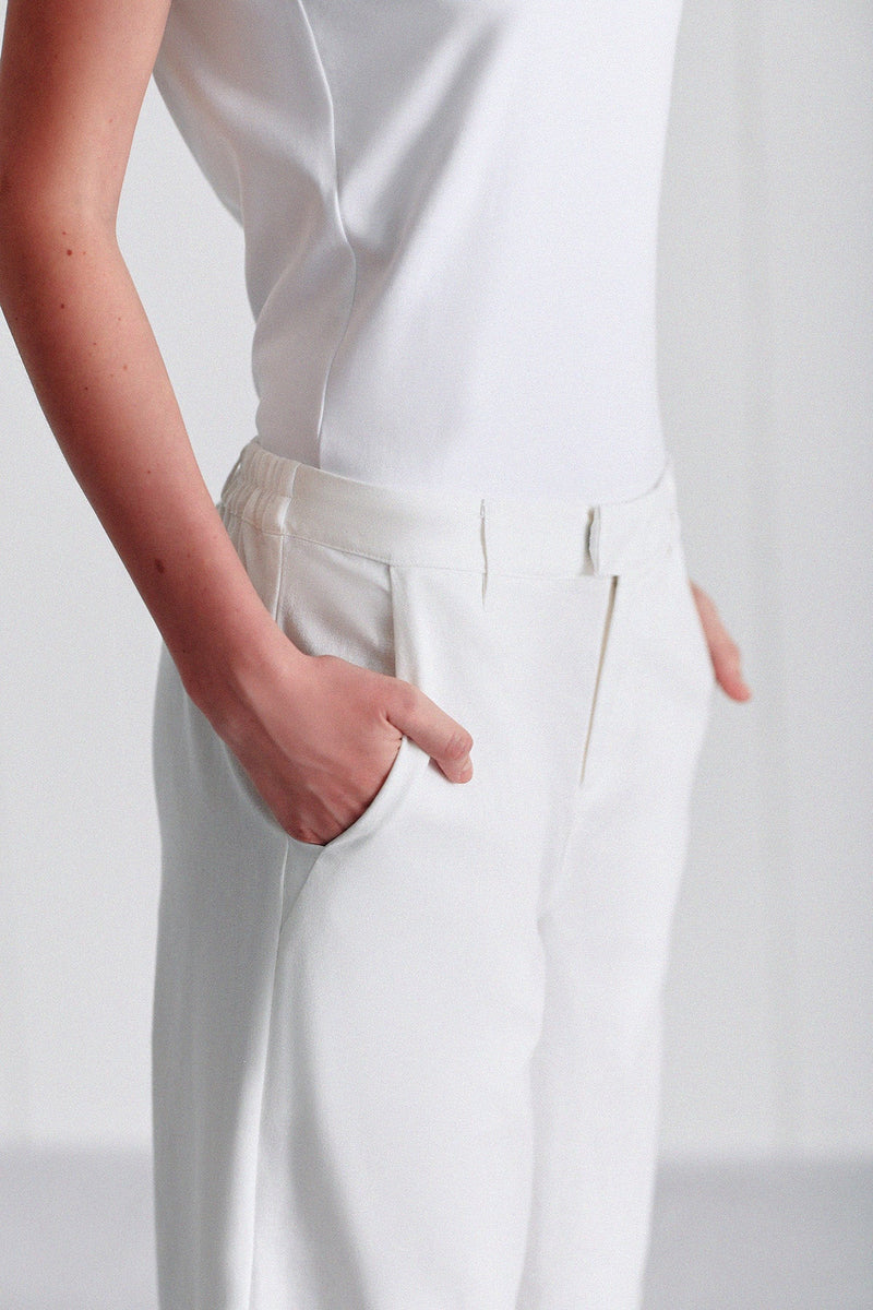 The Everyday Women Palazzo 2.0 - White