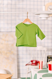 The Tabur Babies Kurta - Lime Green