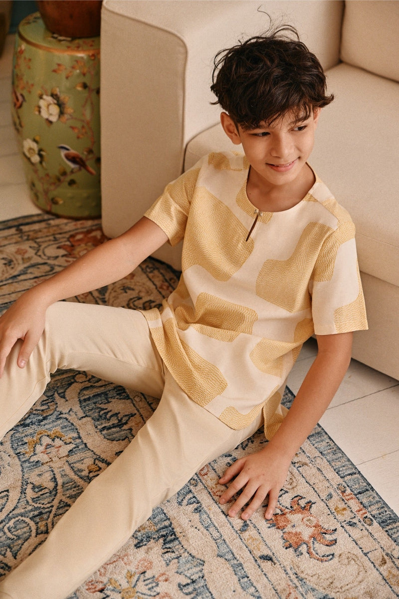 The Tanam Short Sleeve Kurta - Faith