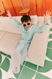 The Tabur Kurta - Tiffany Blue